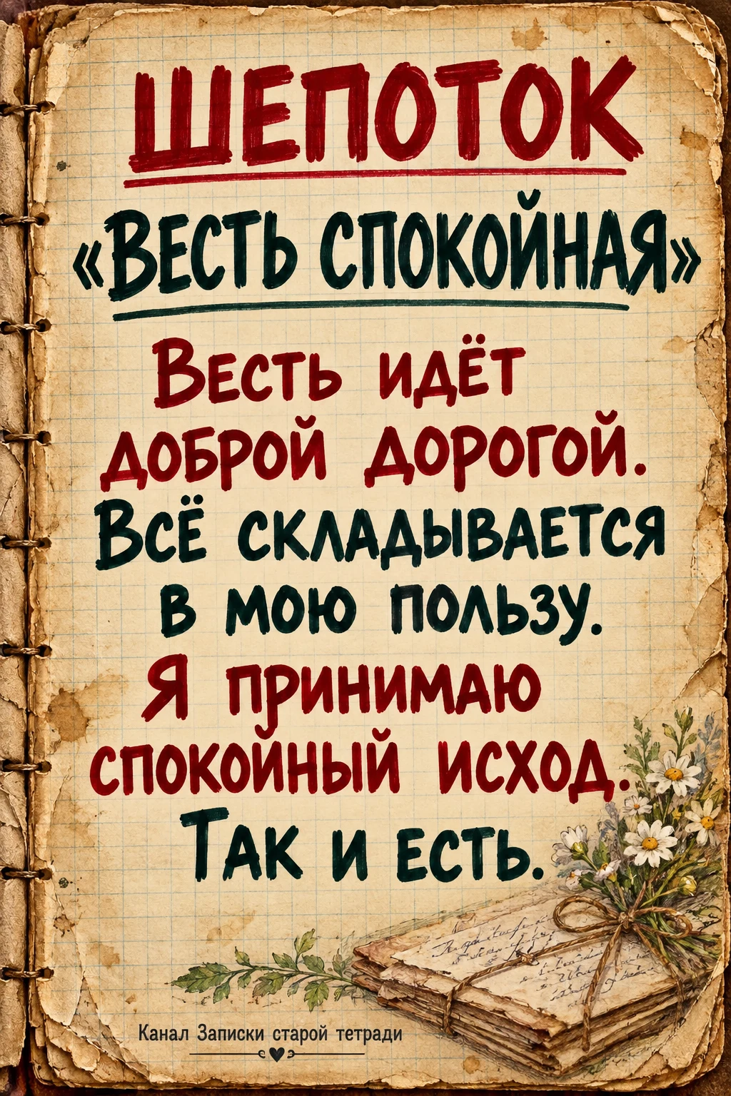 🌿 Когда ждёте важной новости и начинаете волноваться, остановитесь на минутку, успокой...