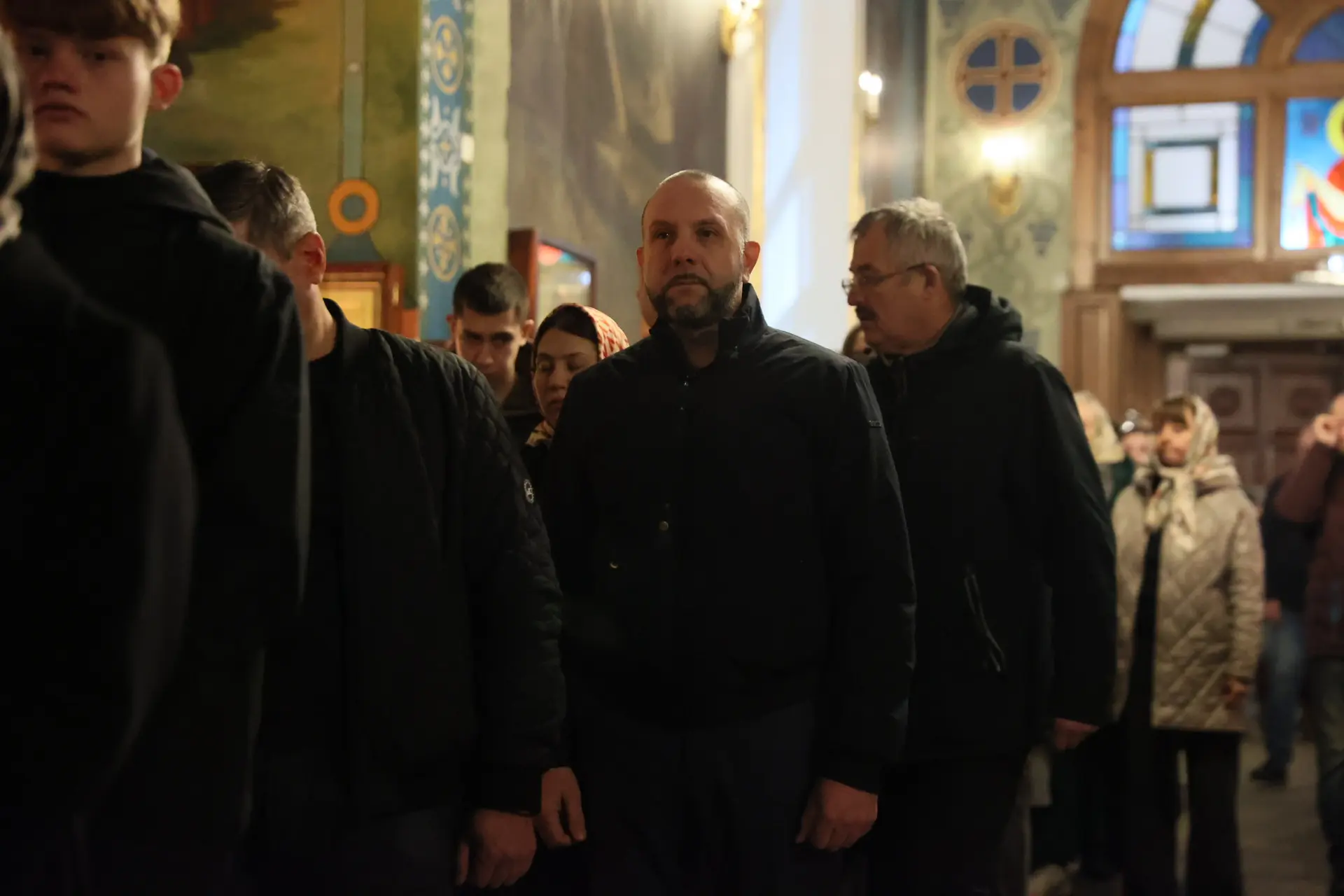 🕊️Принял участие в праздничном пасхальном богослужении в Соборе Пресвятой Богородицы.