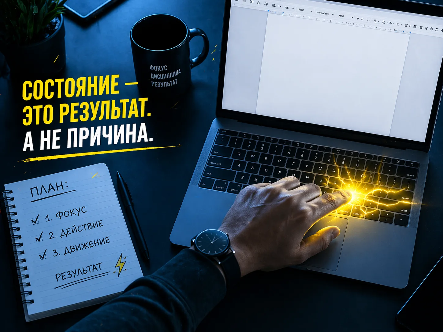 Если ты ждешь «подходящего состояния», чтобы начать — ты теряешь годы жизни и миллионы ...