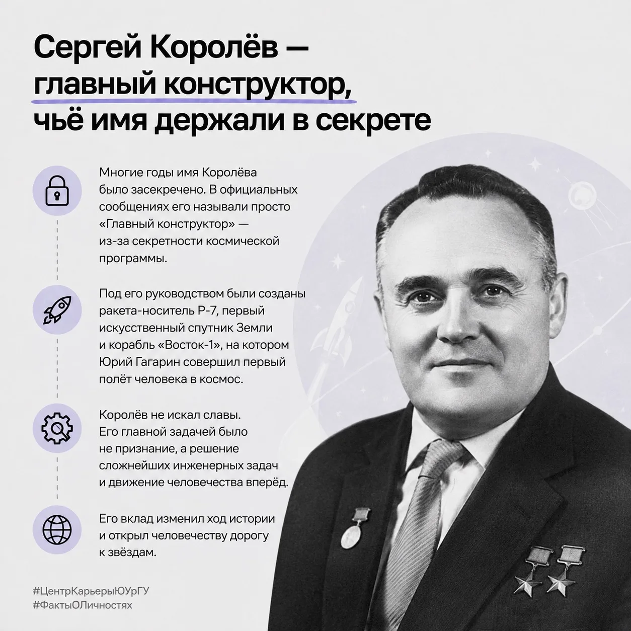🚀 Сергей Королёв: главный конструктор, чьё имя держали в секрете