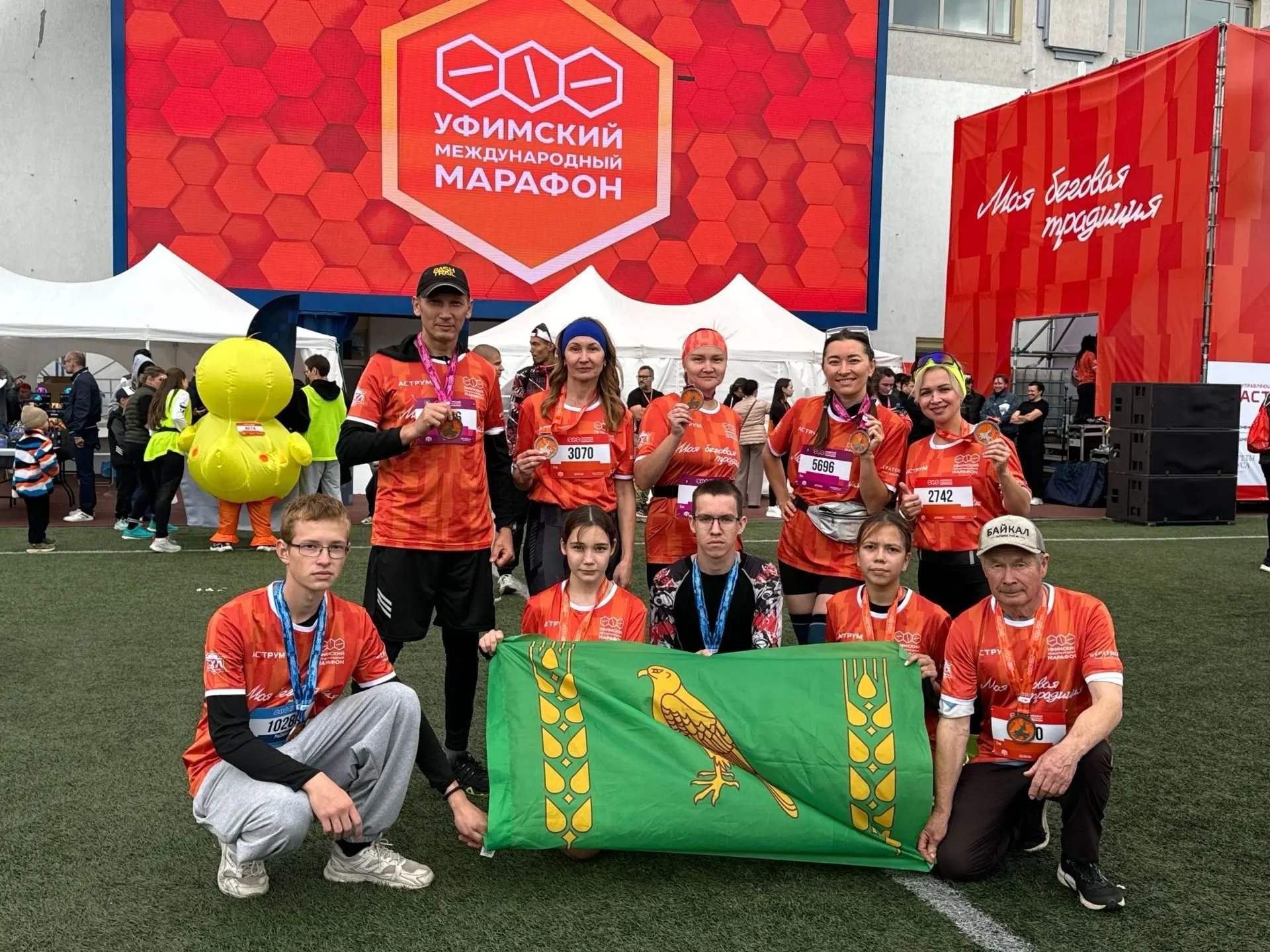 🏃Уфимский марафон: 9 000 сердец в одном ритме! 🏃