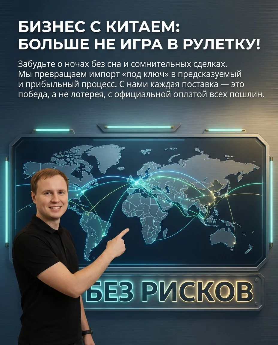 🇨🇳📦Импорт из Китая без сюрпризов.