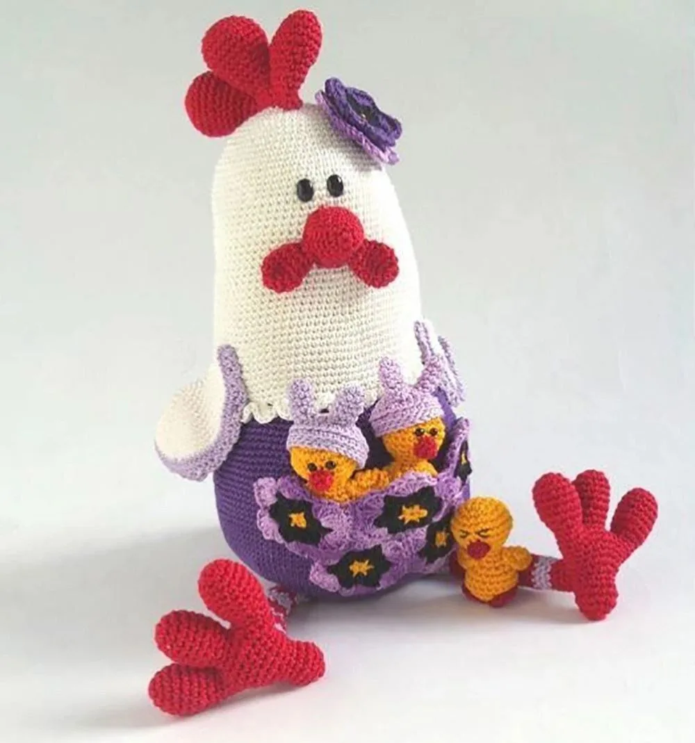 Курочка "Мисс Виолетт" 🐥

Волшебные петельки 🌷

Наш второй канал 🌺

Файл с описанием ⬇️