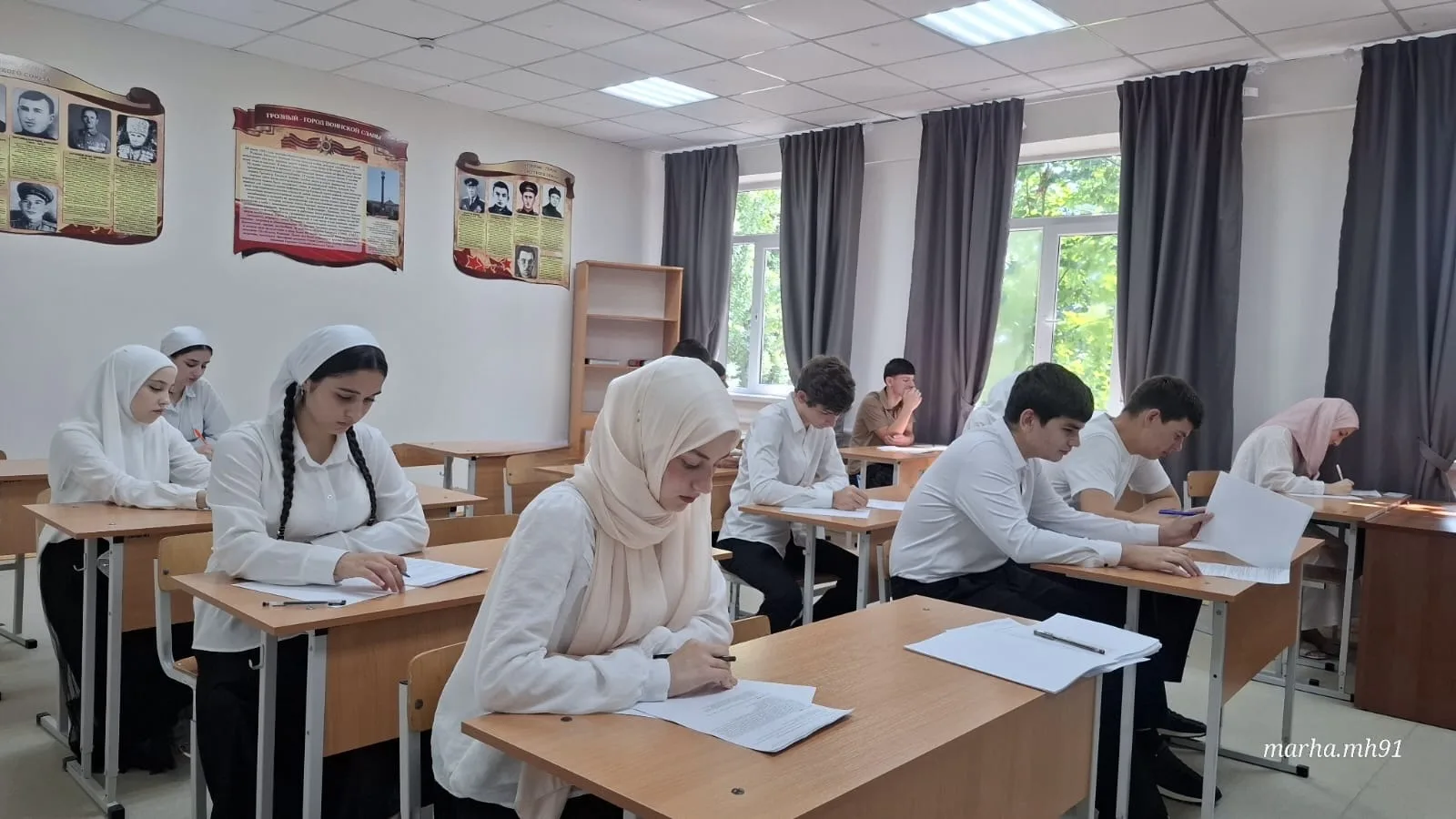 В нашей школе прошли индивидуальные,входные диагностические работы по двум основным пре...