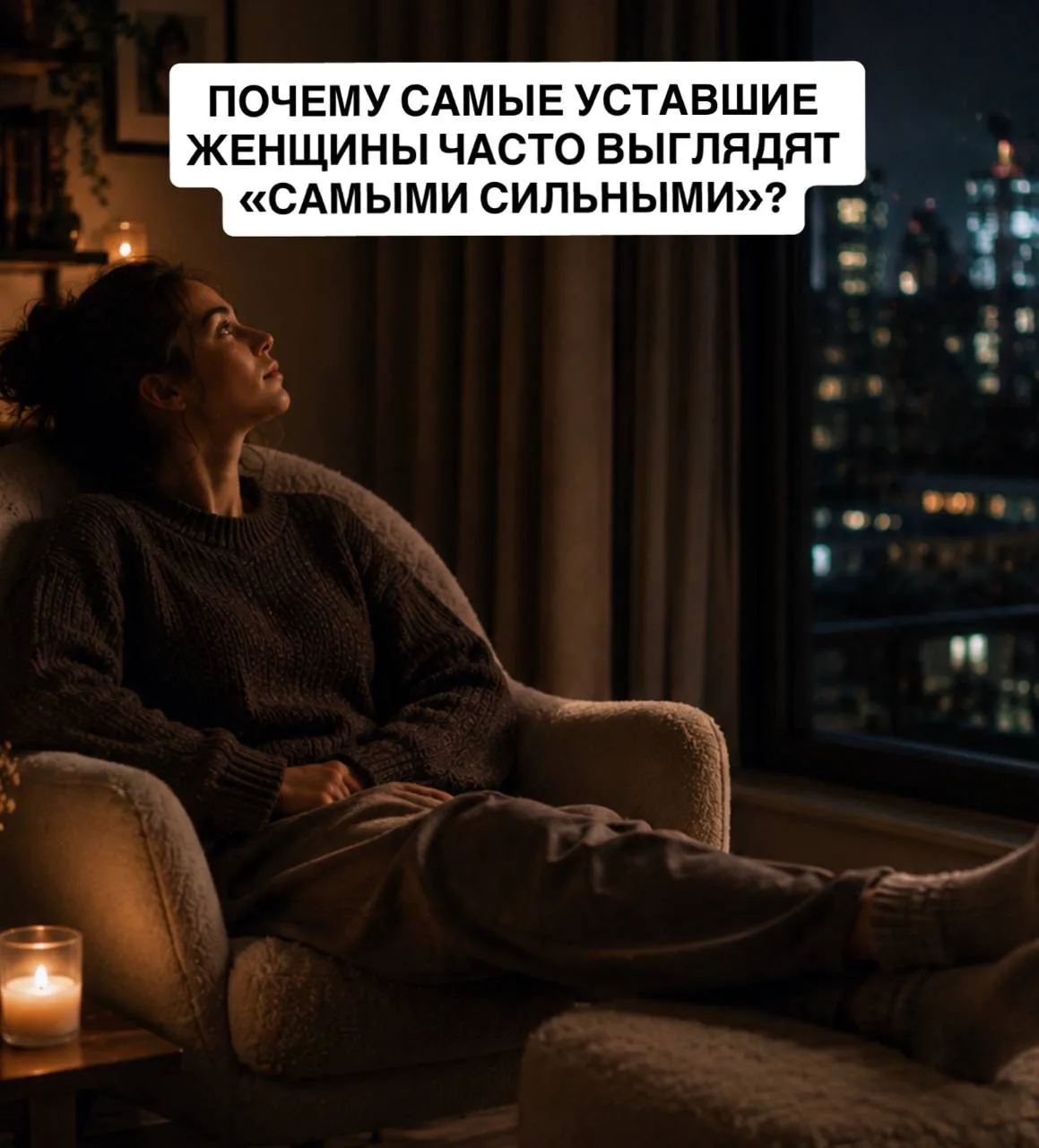 ПОЧЕМУ САМЫЕ УСТАВШИЕ ЖЕНЩИНЫ ЧАСТО ВЫГЛЯДЯТ «САМЫМИ СИЛЬНЫМИ»?