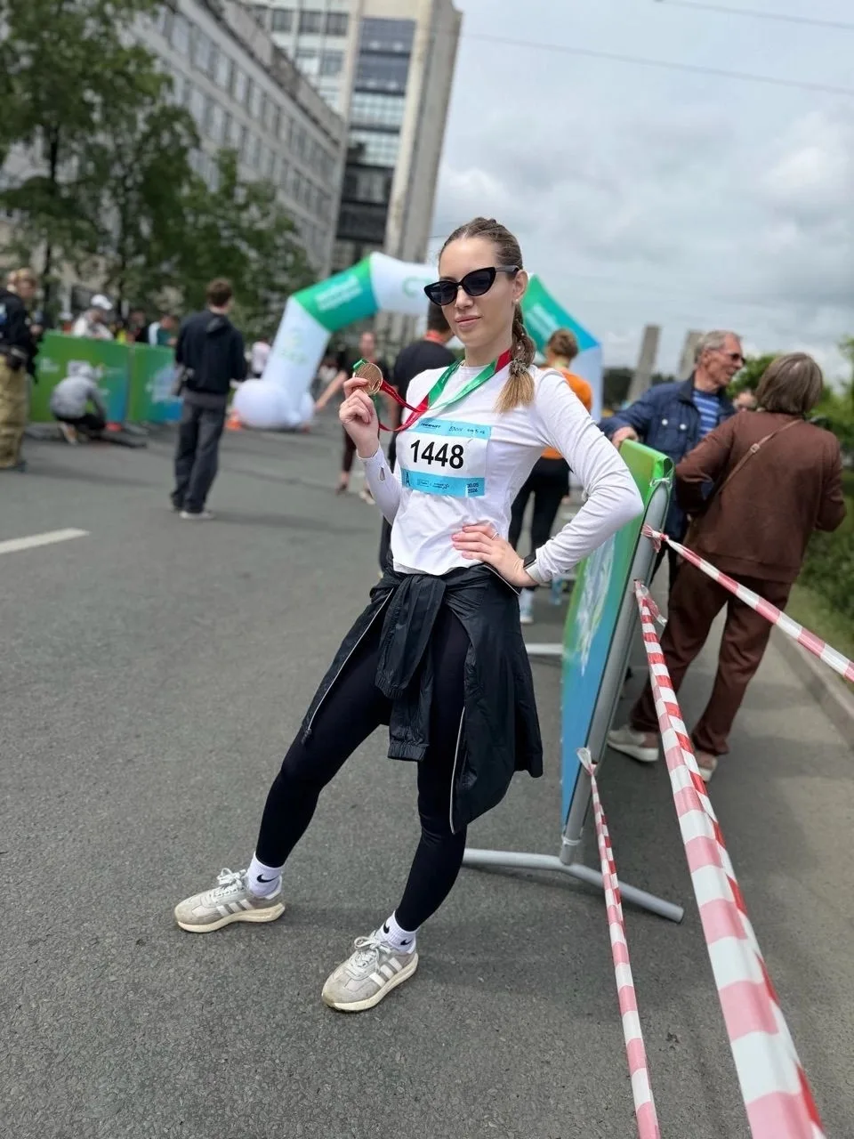 🏃🏼‍♀️ Судебный пристав ГМУ ФССП России приняла участие в рекордном забеге

«СберПрайм Зелёный Мара