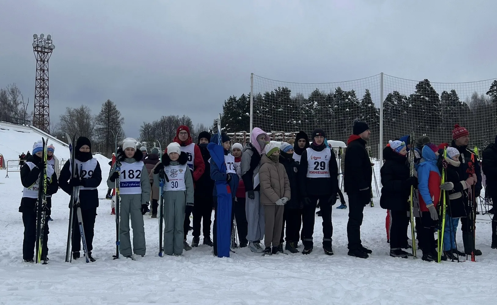 🔥Наши лыжники — представляют район на областных соревнованиях⛷️