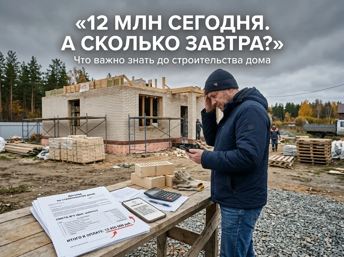 Подписали договор на 12 млн. Через полгода вам говорят: «Кирпич подорожал. Нужно доплат...