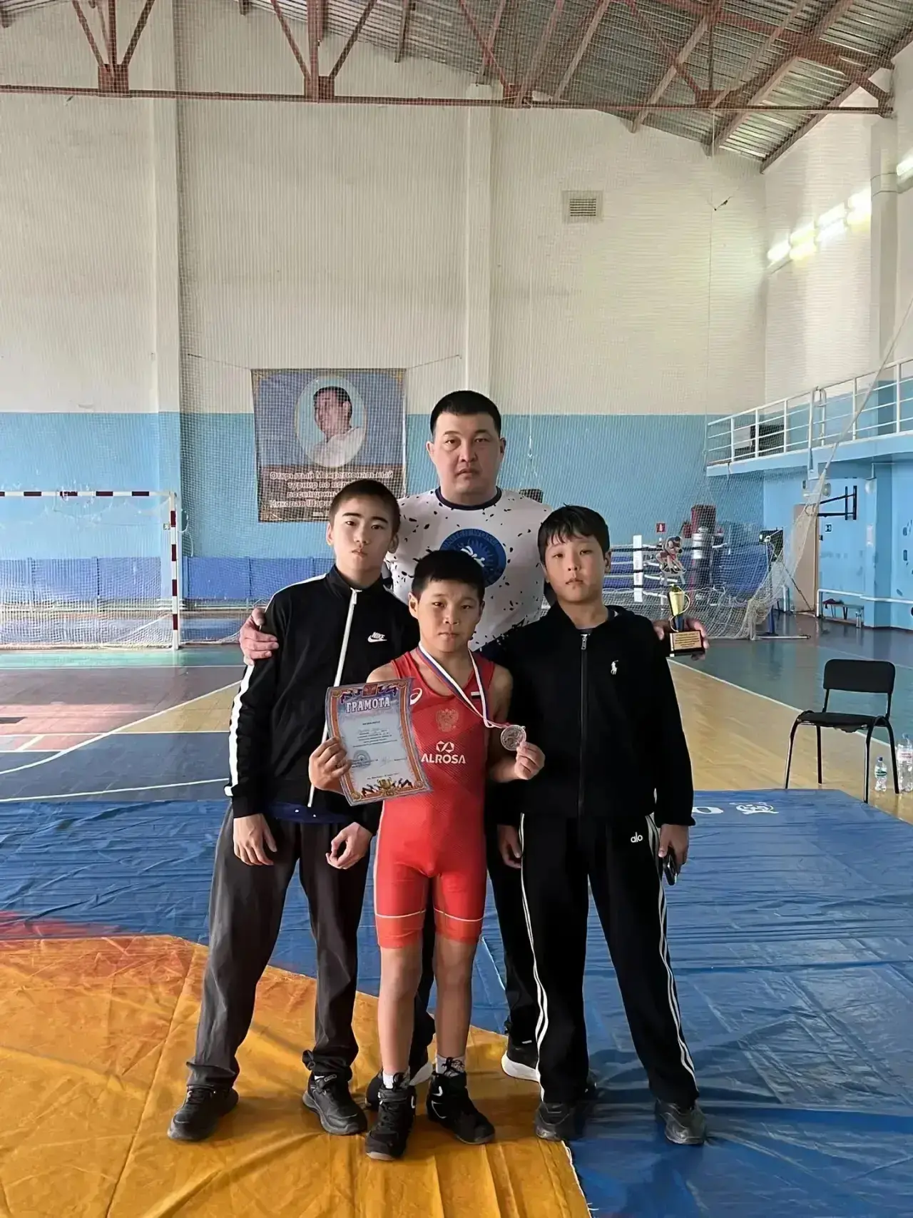 🔥 Поздравляем наших ребят с успешным выступлением на соревнованиях по борьбе! 🔥