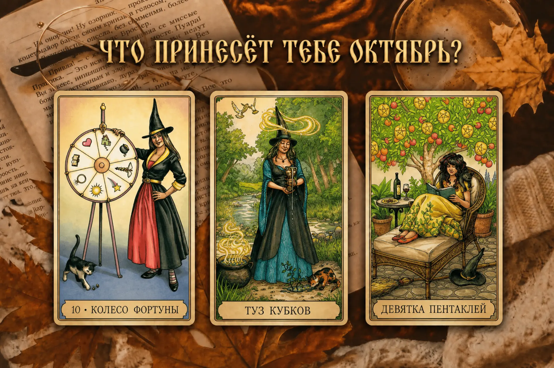 ЧТО ПРИНЕСЁТ ТЕБЕ ОКТЯБРЬ? 🍁