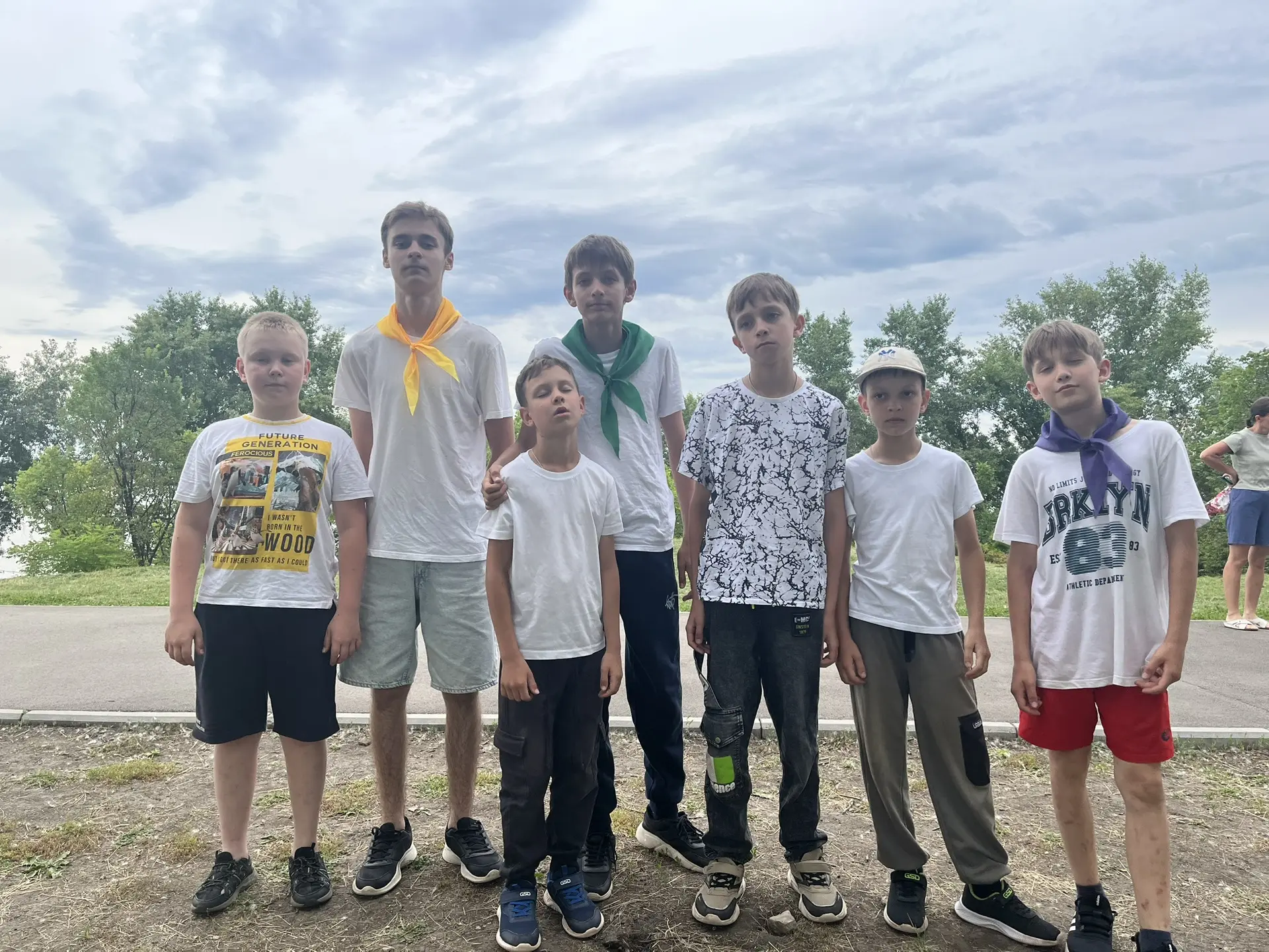 2️⃣ отряд к выступлению готов☀️