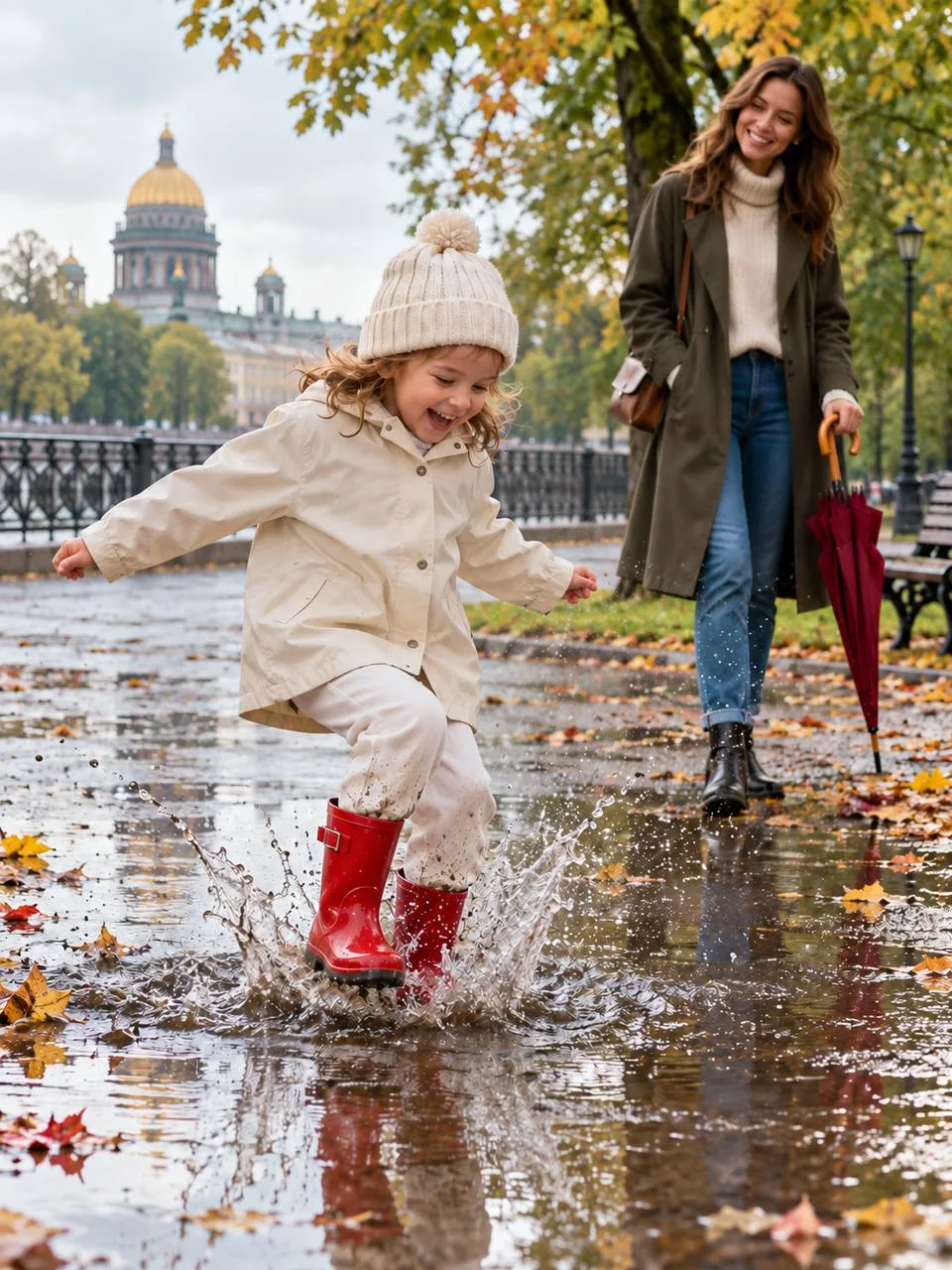 Прыгайте по лужам, собирайте грибы, пеките пироги и празднуйте эту осень — живите ее ма...