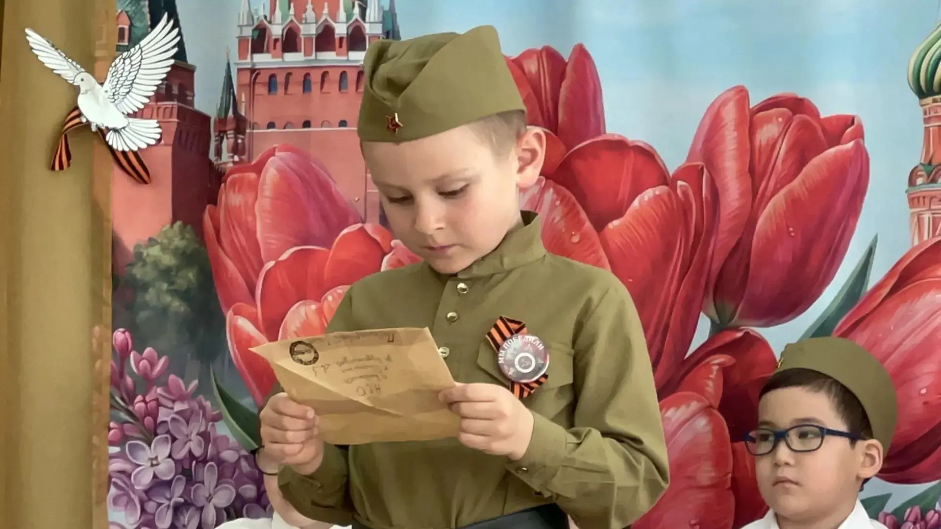 🕯 День Победы  ✨ В дошкольном отделении прошло музыкальное мероприятие, посвящённое Дню Победы. Дети