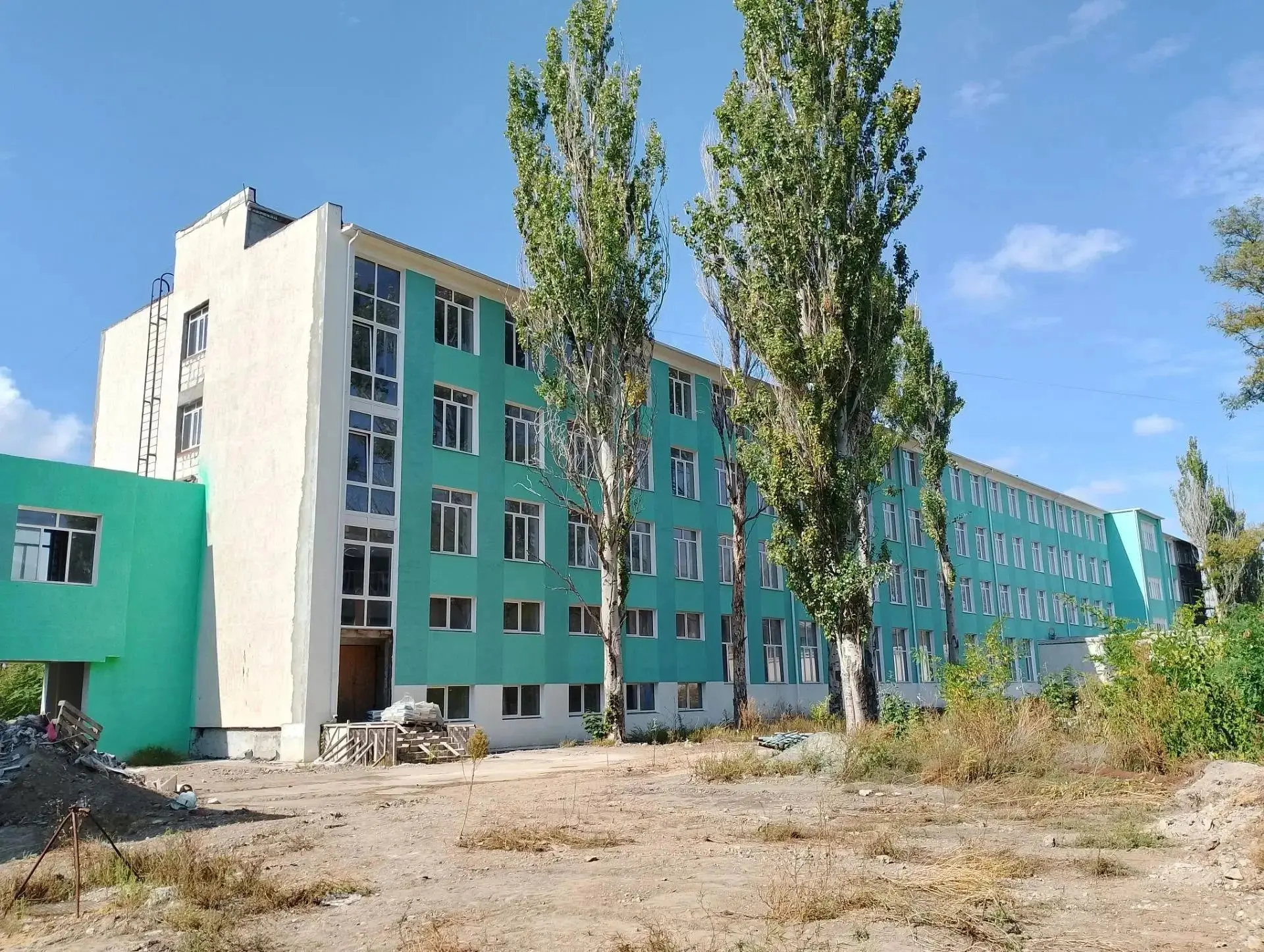🏗Восстановление Мариупольского электромеханического техникума на ул. Зелинского