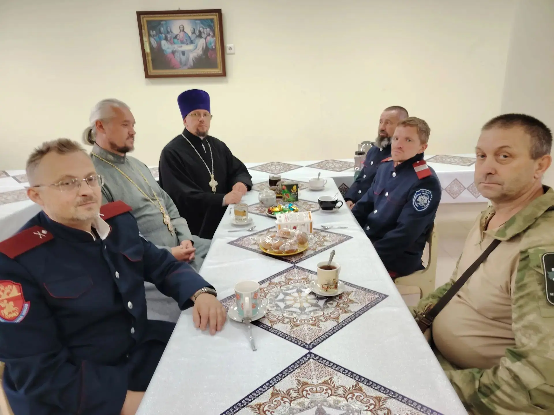 26 июля актив Губкинского казачьего общества во главе с атаманом Николаем Антоновичем Т...