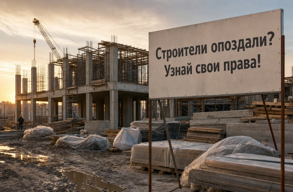 👷‍♂️ Кому не знакома ситуация, когда строители активно обещают завершить работы в срок...