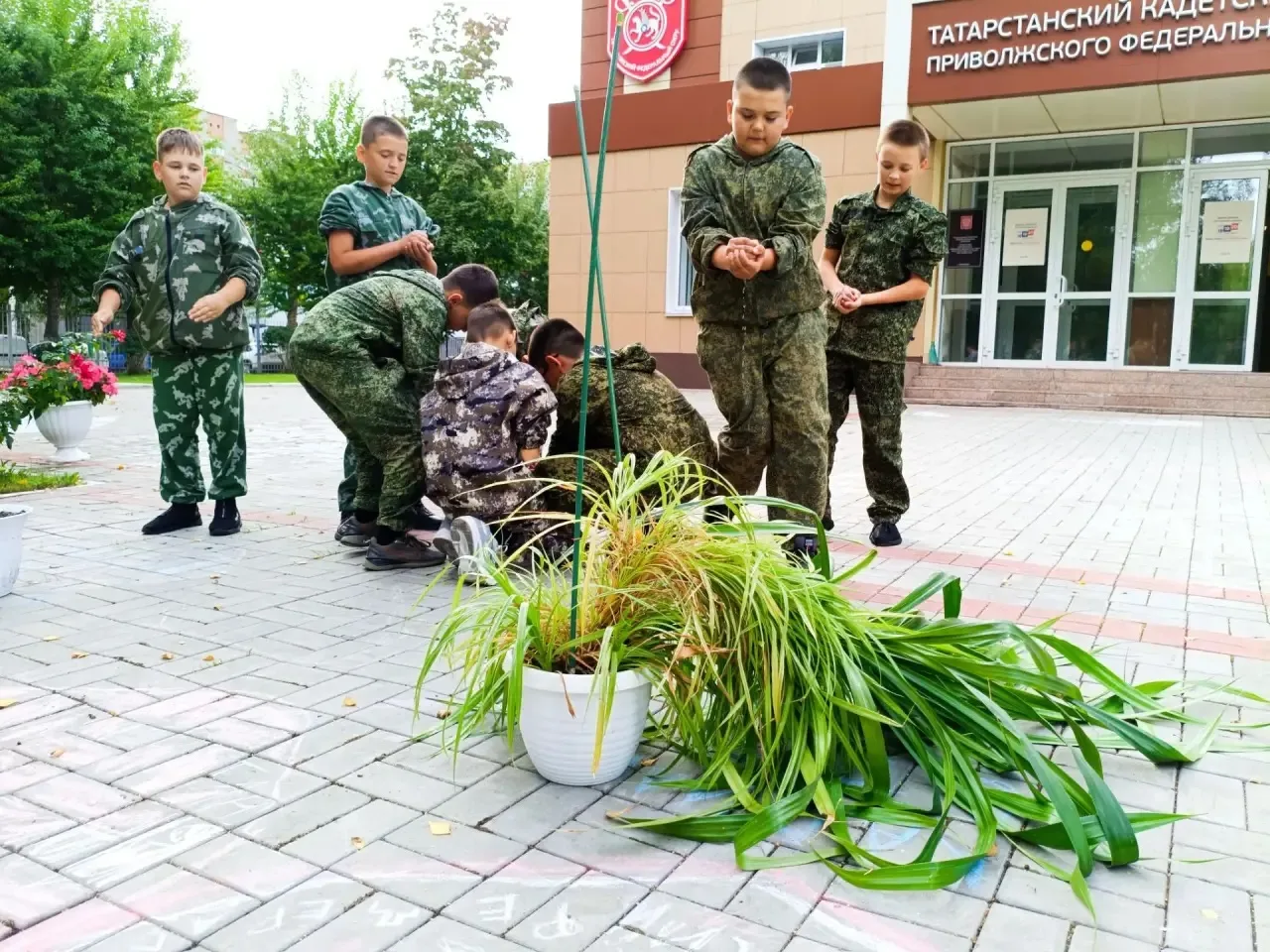 ❤️💧❤️В рамках месячника борьбы с терроризмом абитуриенты пятого класса Татарстанского ...
