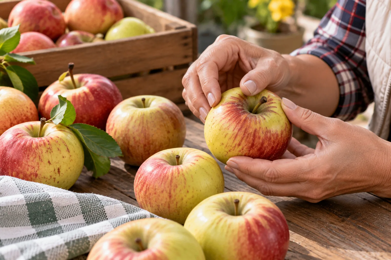 🍎 ЯБЛОКО С ДЕРЕВА БЫЛО ЦЕЛЫМ, А ЧЕРЕЗ НЕСКОЛЬКО ДНЕЙ ВОКРУГ ПЛОДОНОЖКИ ПОЯВИЛАСЬ МЯГКОСТЬ