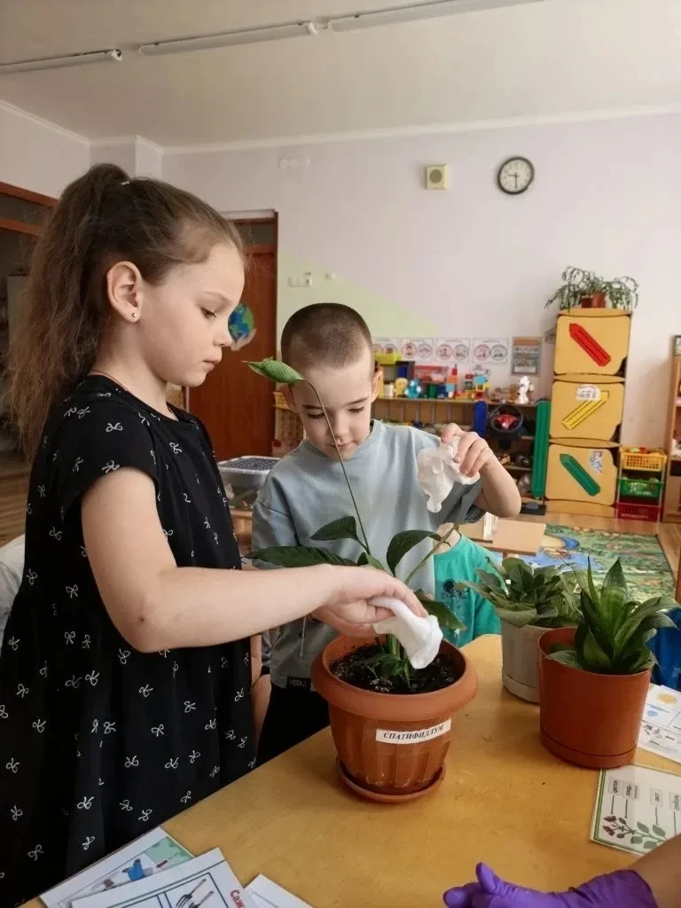 🌱🍀🪴В рамках проекта «Предшкола: стандарт детского сада» в дошкольном отделении «Семицветик» прошла т