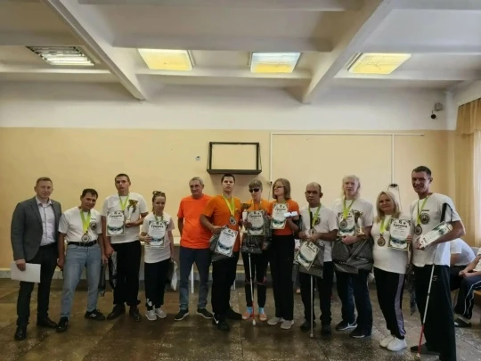 В Тайшете прошёл V Юбилейный турнир по настольному теннису среди инвалидов по зрению «Т...