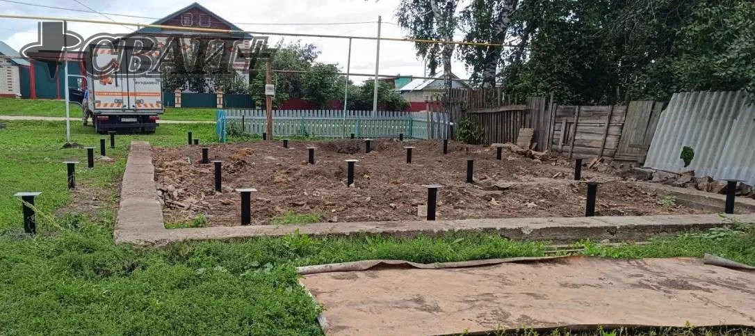 Фундамент на винтовых сваях под каркасный дом 🔩