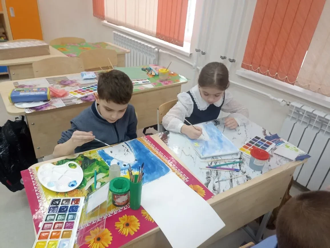 🖍🖌Участники кружка "Аквамарин" приняли участие в увлекательном мероприятии, посвященном Международно