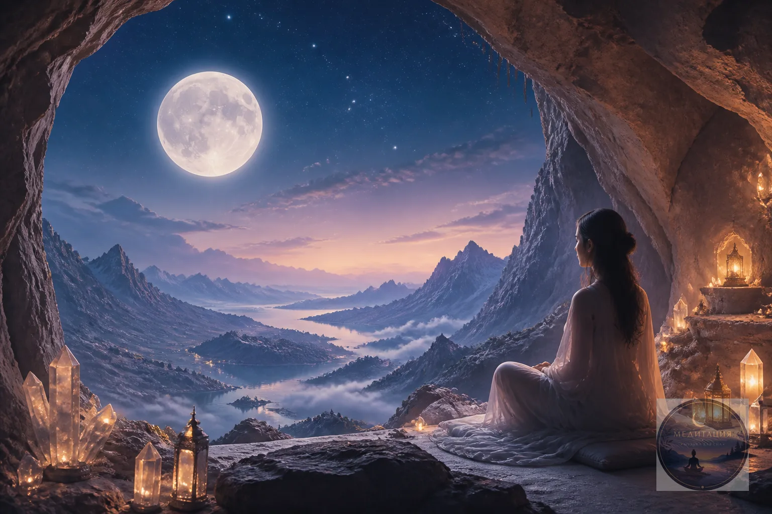 🕯️ Медитация «Пещера мягкого света» уже здесь. ✨