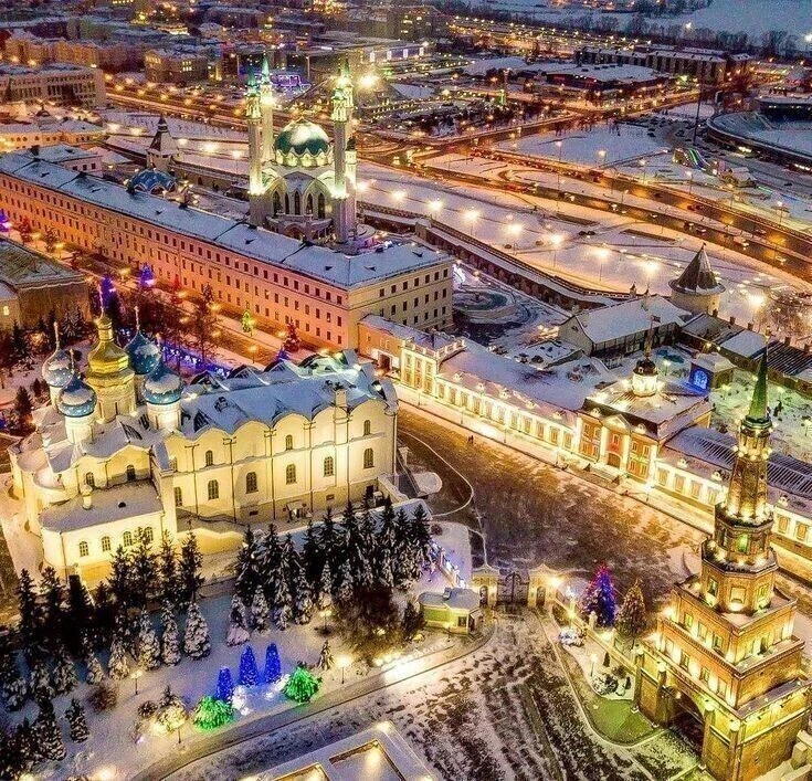 💥 Яркое Путешествие в новогоднюю Казань🎉