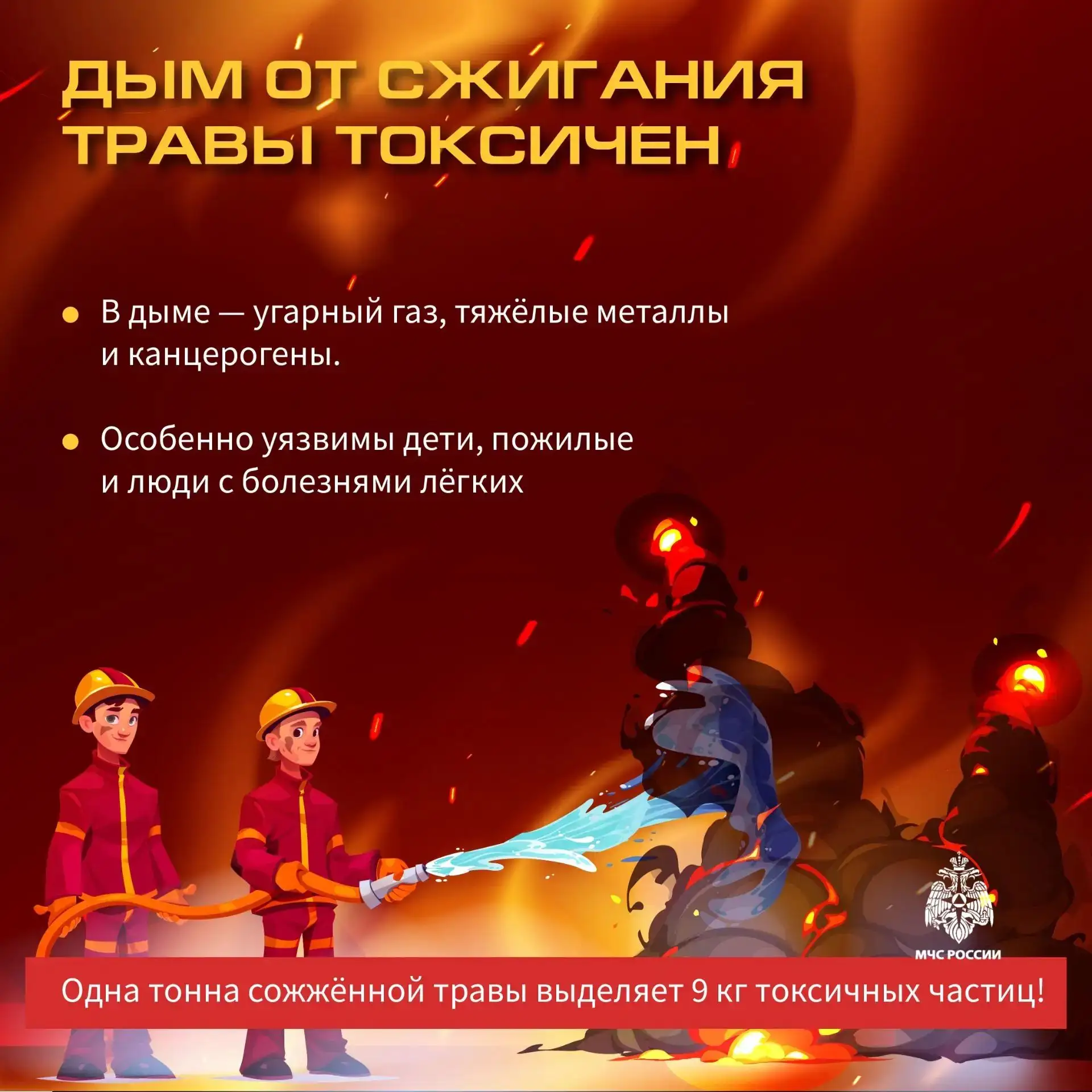 Не сжигай сухую траву

Не подвергай себя опасности. 

Ознакомься с карточками, которые подготовили Г