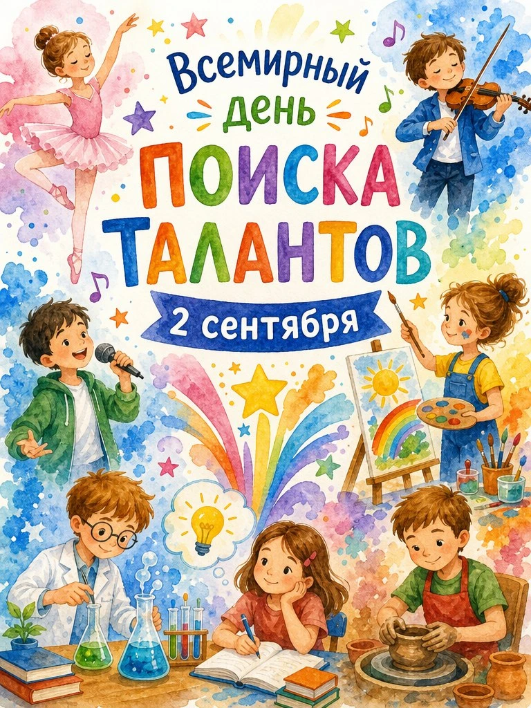 Праздники текущей недели: 2 СЕНТЯБРЯ - День поиска талантов, День Российской гвардии, Д...