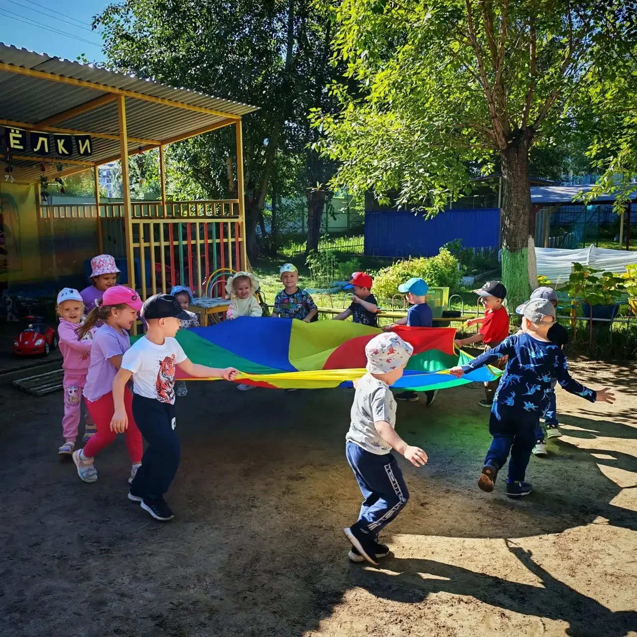☀️Летние забавы в детском саду: солнце, воздух и вода🏖️