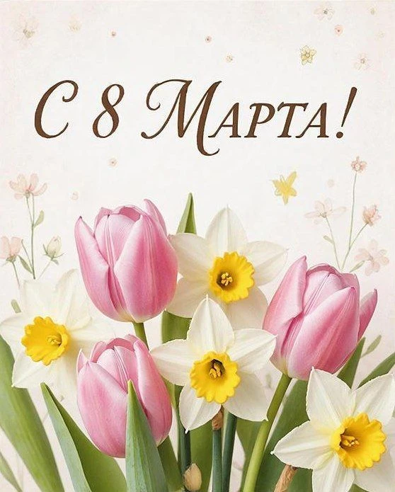 🌺Дорогие женщины!  Сегодня мы отмечаем замечательный праздник — День весны! Пусть этот день наполнит