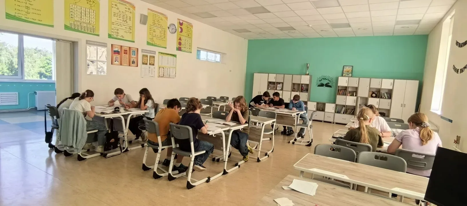 ‼️Незаметно пролетели две недели Умных каникул для пятиклассников Математического класса Подмосковья