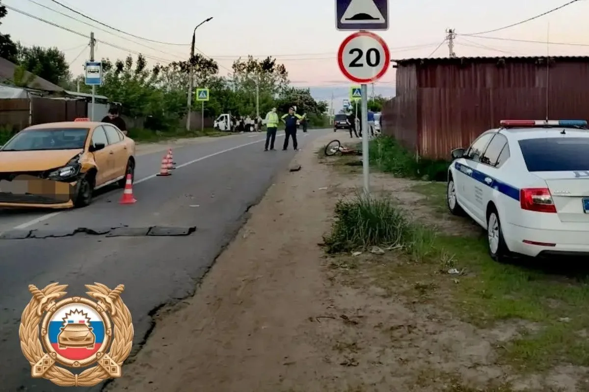 🚑❗️Цена невнимательности  В Твери, в посёлке Вагонников 23 мая в 19:35 машина сбила подростка на вел