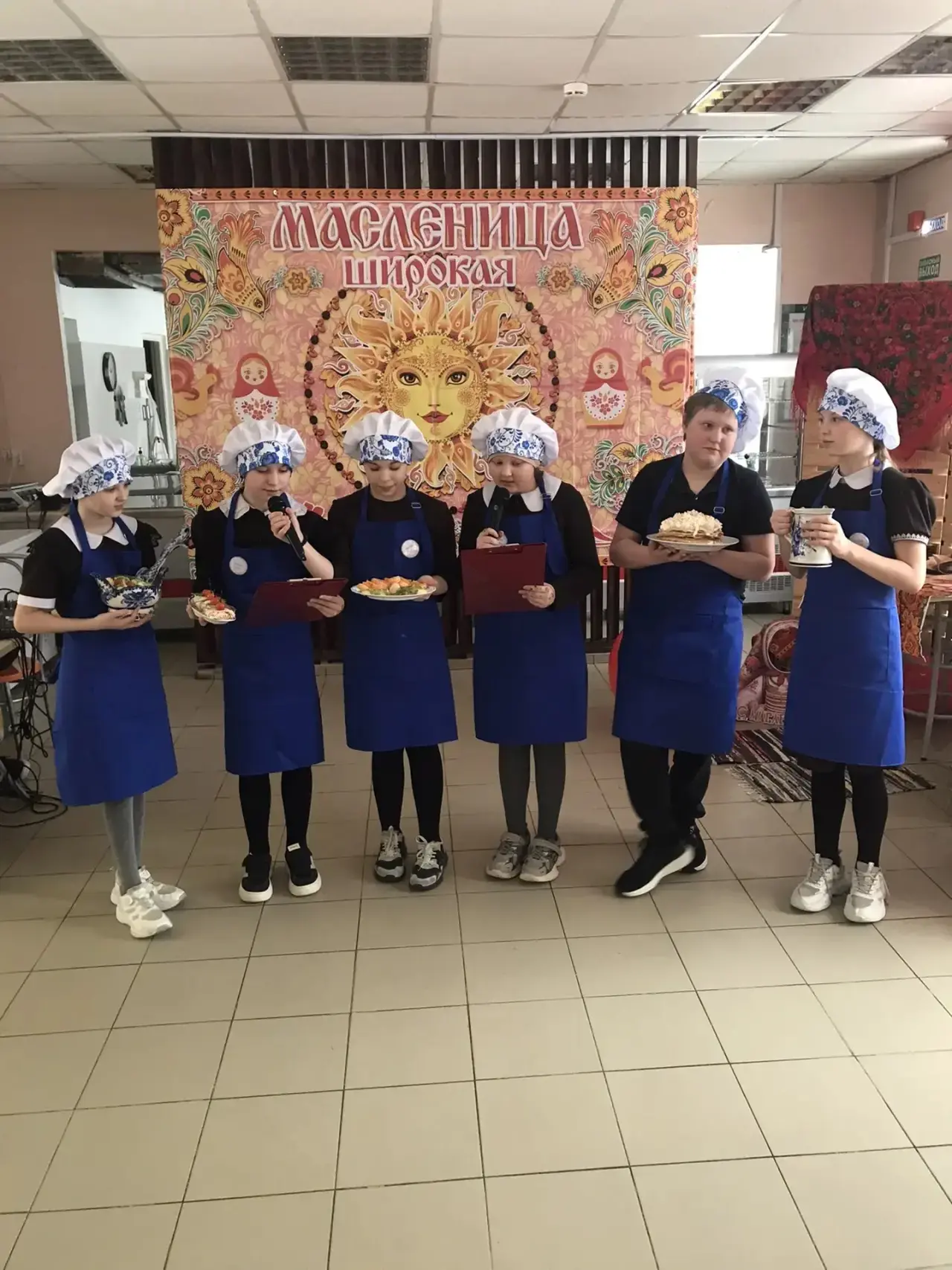 Вкусная Масленица в нашей школе! 🥞  Мы отметили Масленицу с размахом, устроив веселый и очень вкусны