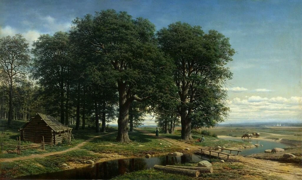 "Дубовая роща", 1863
