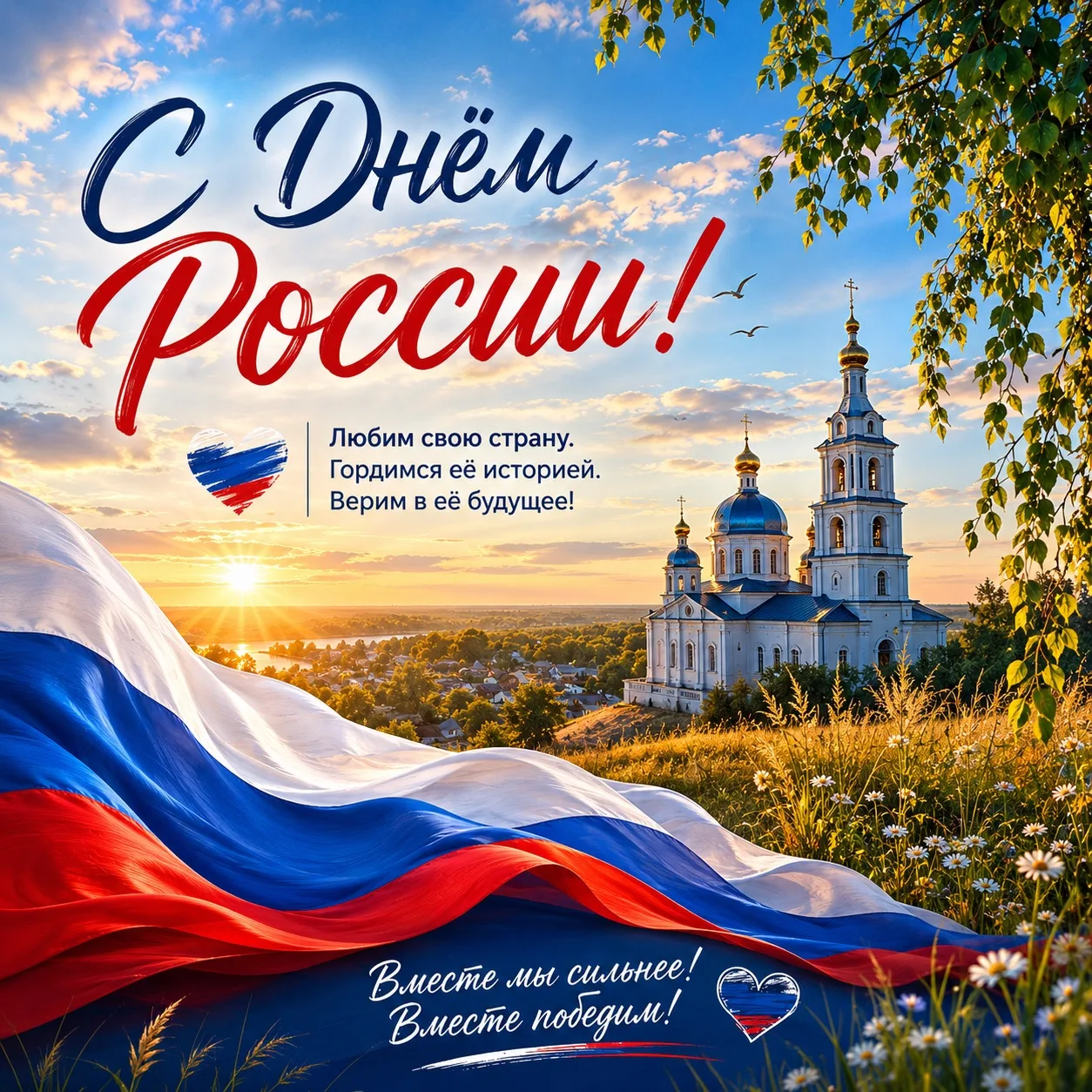 🇷🇺 С Днём России!

Для каждого из нас Россия начинается не с карты и не с государственных границ.
