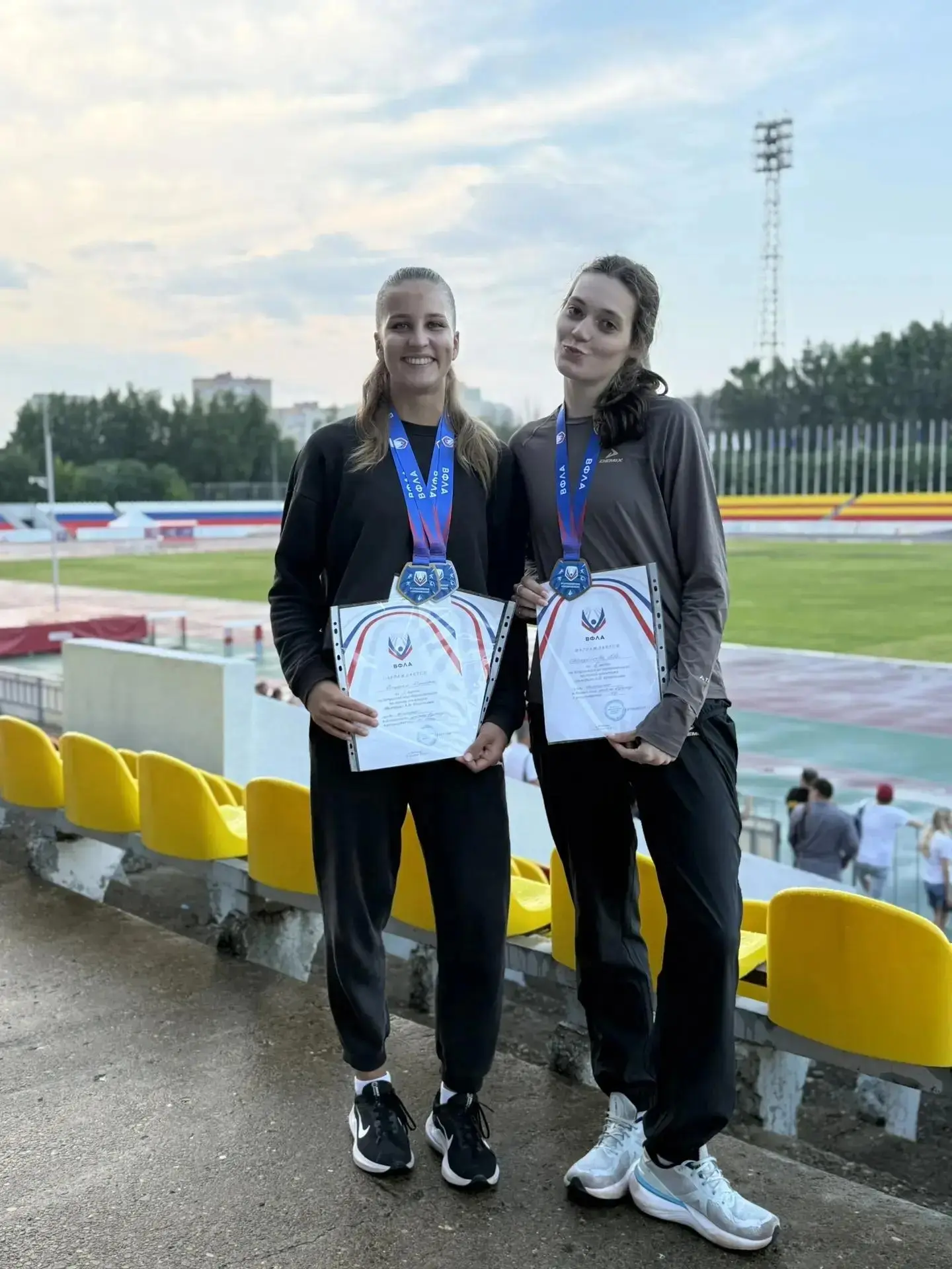 Медали ФСО «Центральный» на всероссийских соревнованиях в Чебоксарах 🏃‍♀️🏆