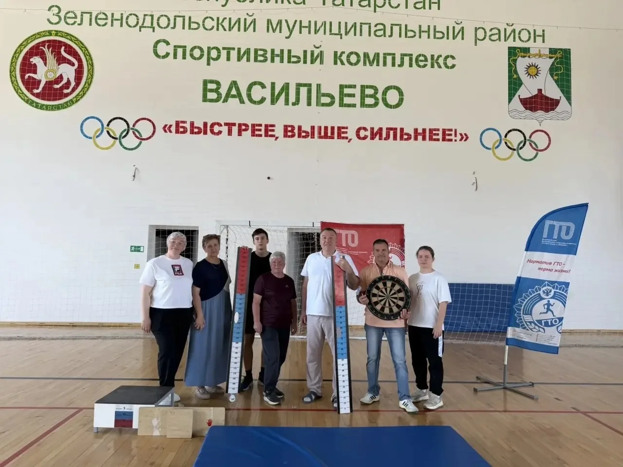 22 мая  в рамках спартакиады «Здоровье» в васильевском спорткомплексе прошли спортивные...