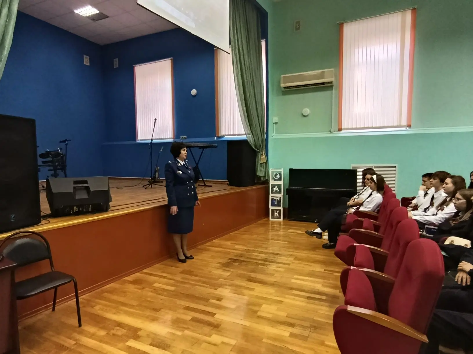 🇷🇺🕯️ Сегодня в ГАПОУ "ОАТК им. В.Н. Бевзюка"   прошёл важный разговор о последствиях фашизма и нациз