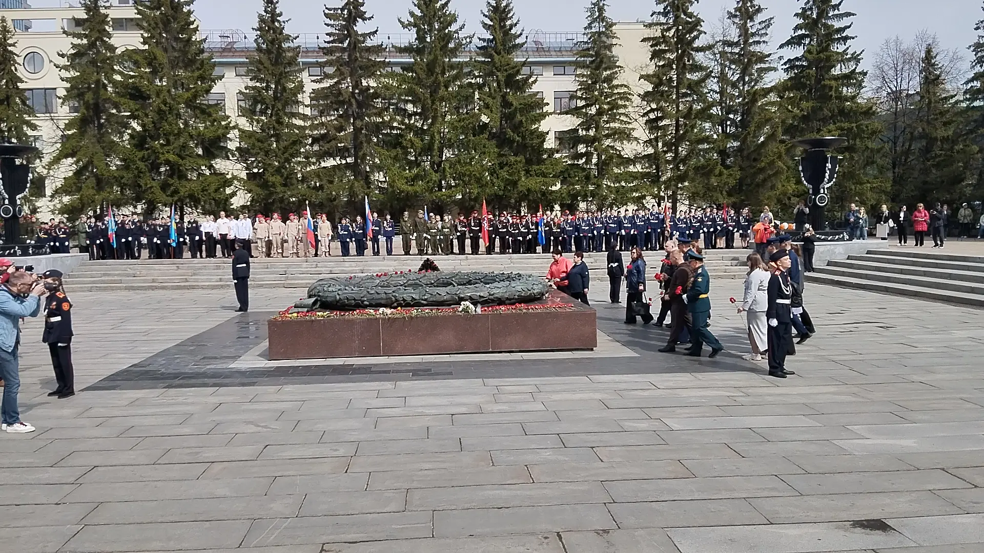 Сегодня 5 мая 2026 года состоялось торжественное открытие ежегодной городской акции “Вахта Памяти”. 