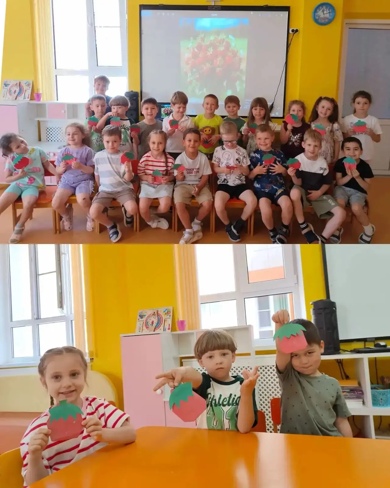 В группе «Солнышко» 9 июля, прошёл тематический день «День Земляники» 🍓 
Этот день был посвящён одн