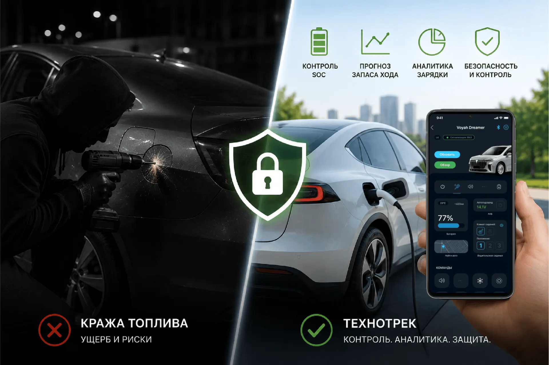 ↔️ Новый тренд в США: преступники сверлят бензобаки ради топлива
