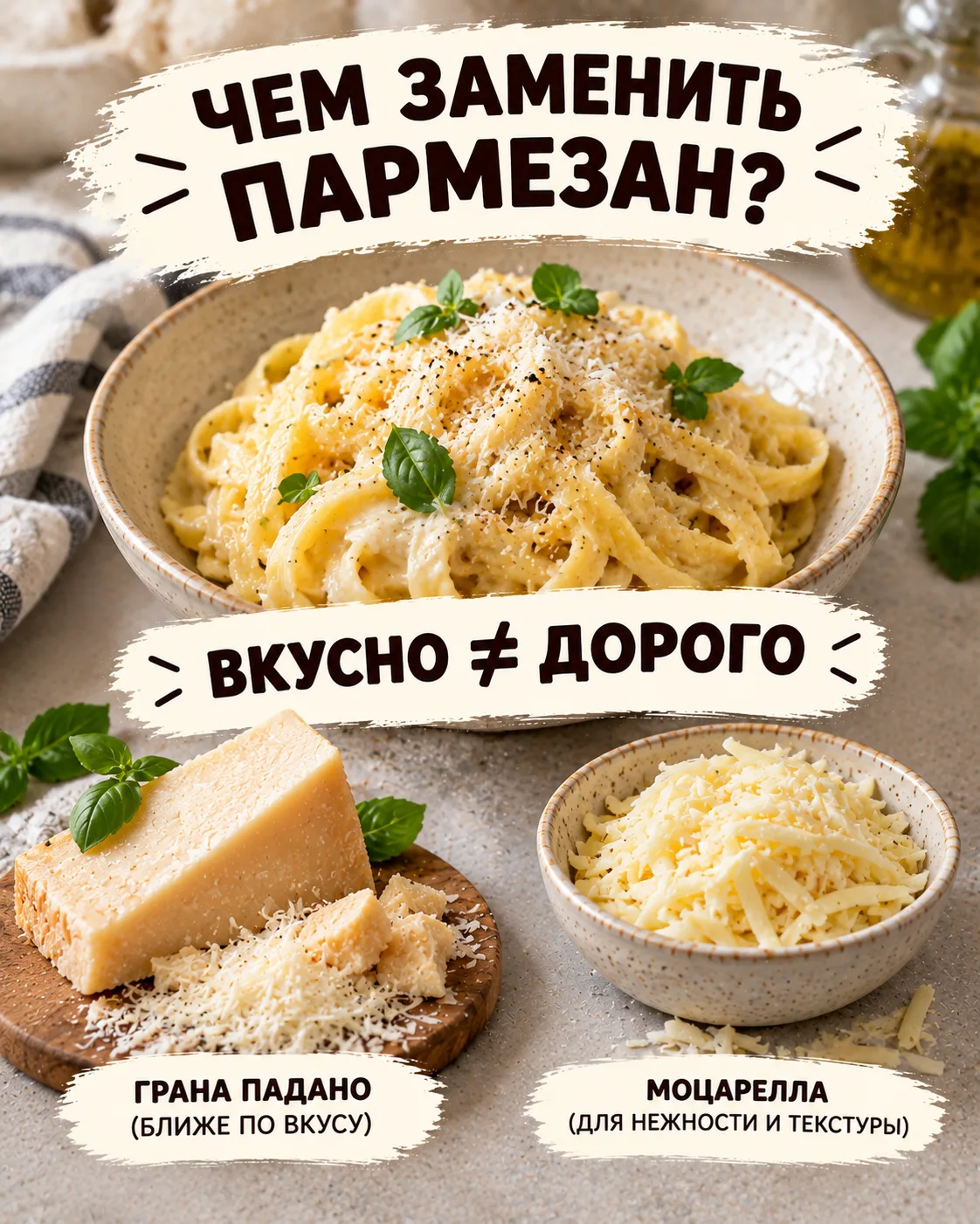 🧀 Нужен пармезан, но не хочется переплачивать?
