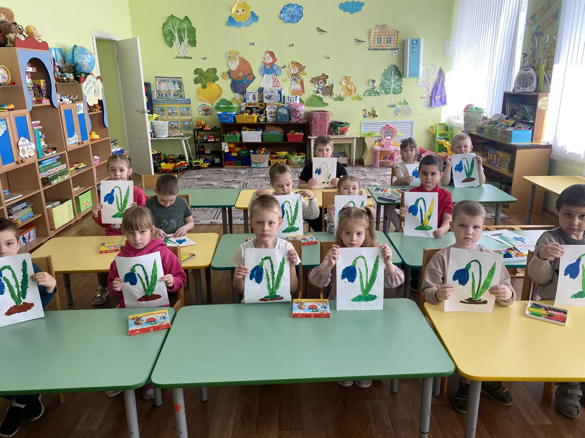 Когда в воздухе витает ощущение весны и хочется творить, наши дети не остаются в сторон...