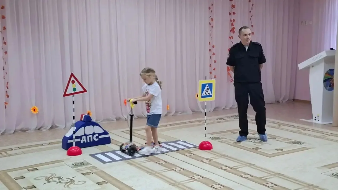 ✨Профилактическая встреча с сотрудником полиции в ДОУ✨