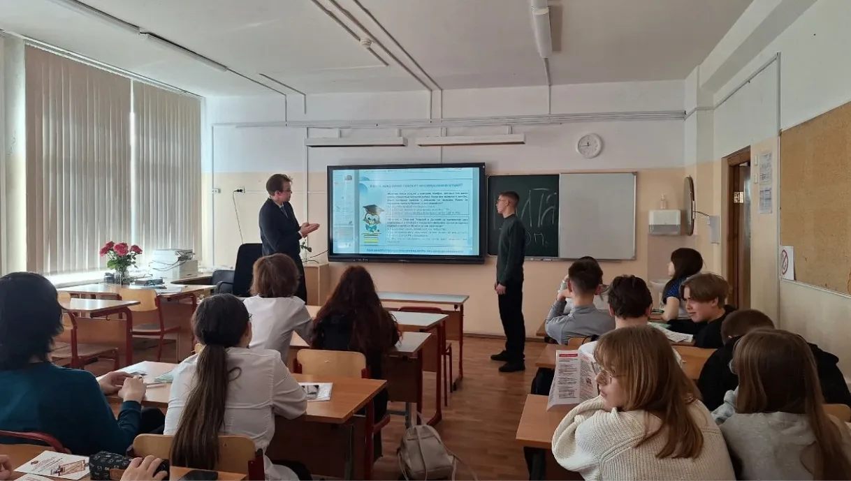 Студенты проектной группы «Право знать право» Московского государственного юридического университета