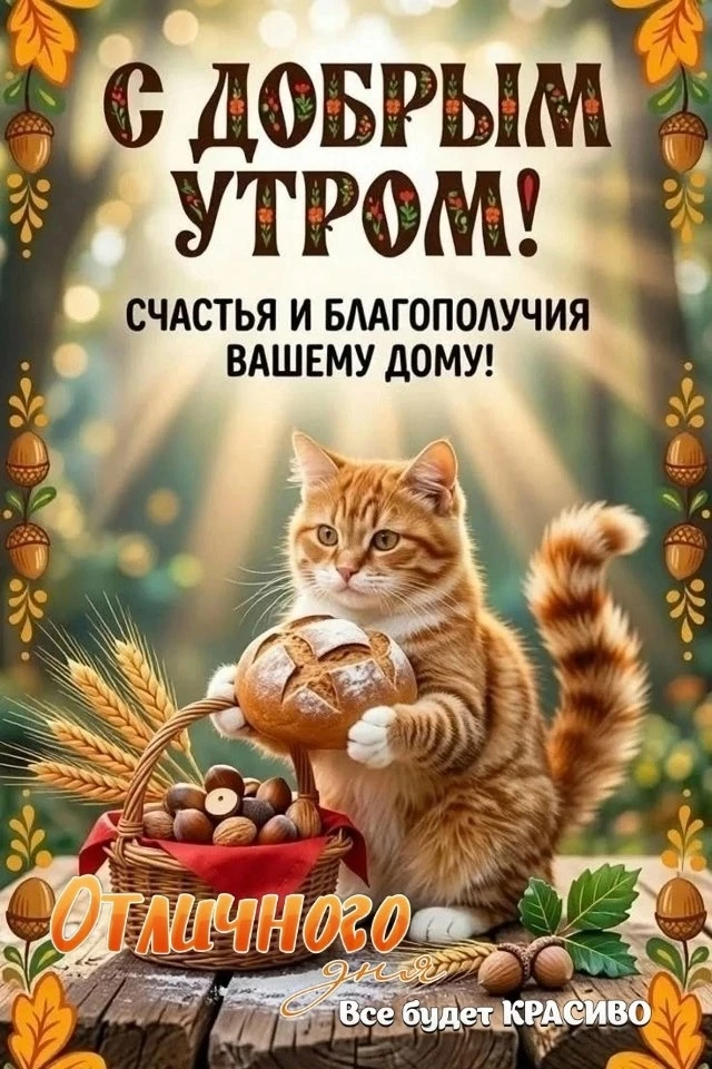 ДОБРОЕ УТРО!!!