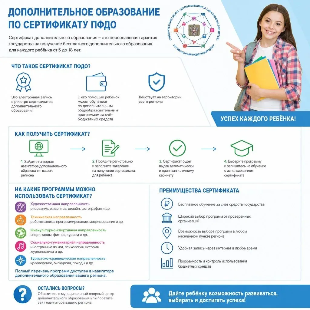 Уважаемые родители! Открыт набор на программы дополнительного образования.