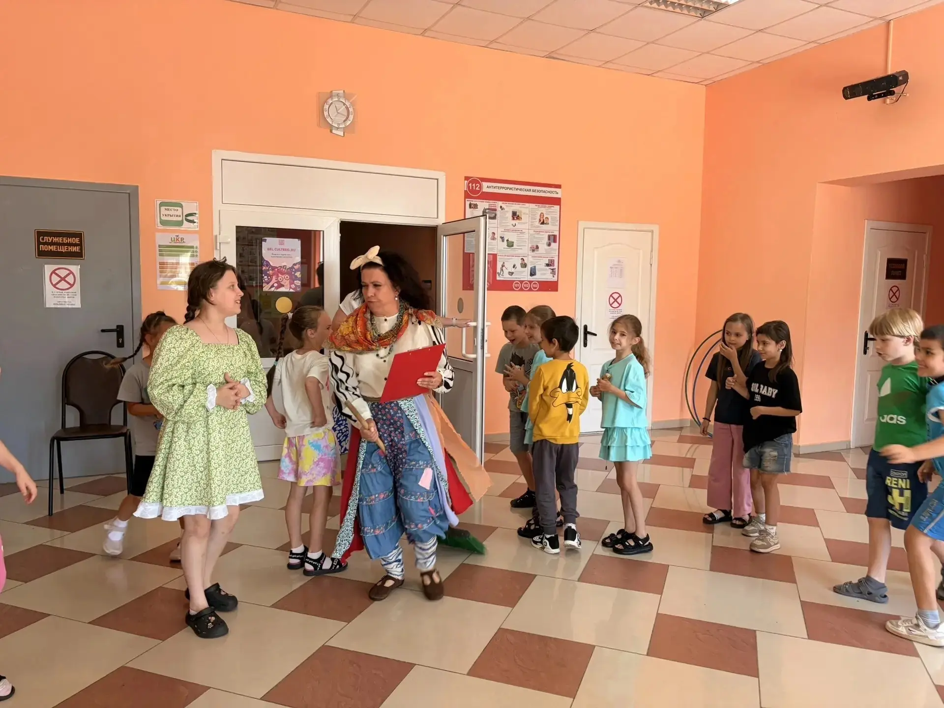 🎉 День рождения бабушки Яги в нашем лагере!